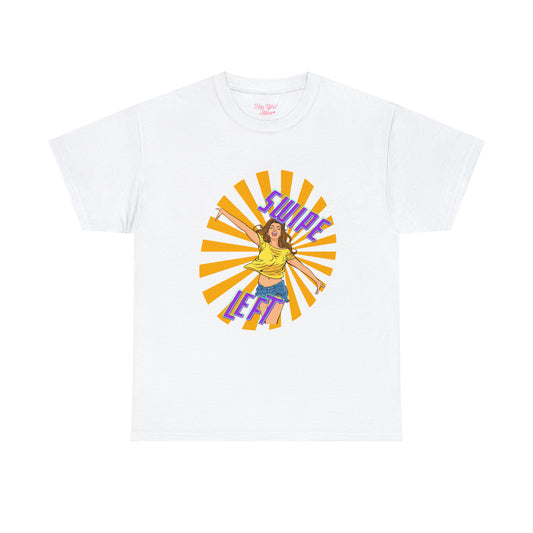 Swipe Left Cotton Tee